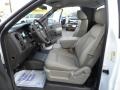 Medium Stone 2010 Ford F150 XL Regular Cab Interior Color