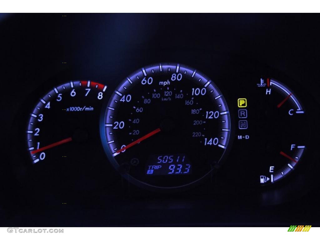 2008 Mazda MAZDA5 Sport Gauges Photo #39061479