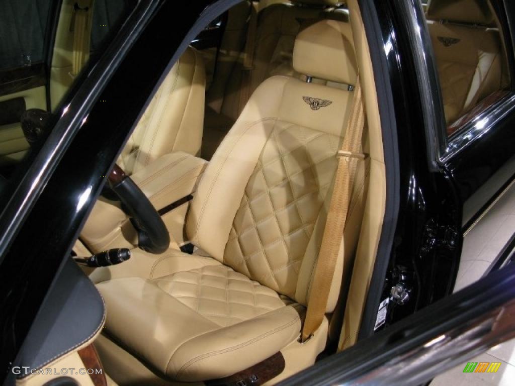 Saffron/Beluga Interior 2009 Bentley Arnage T Photo #39062035