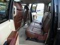 Chaparral Leather 2011 Ford F350 Super Duty Lariat Crew Cab 4x4 Dually Interior Color