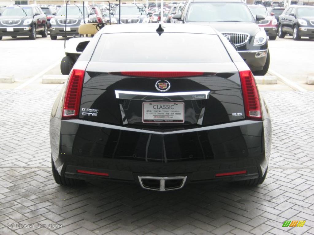Black Raven 2011 Cadillac CTS Coupe Exterior Photo #39062215