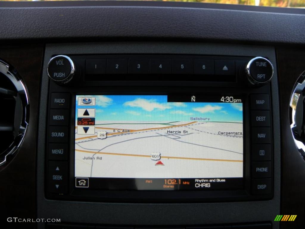 2011 Ford F350 Super Duty Lariat Crew Cab 4x4 Dually Navigation Photo #39062247