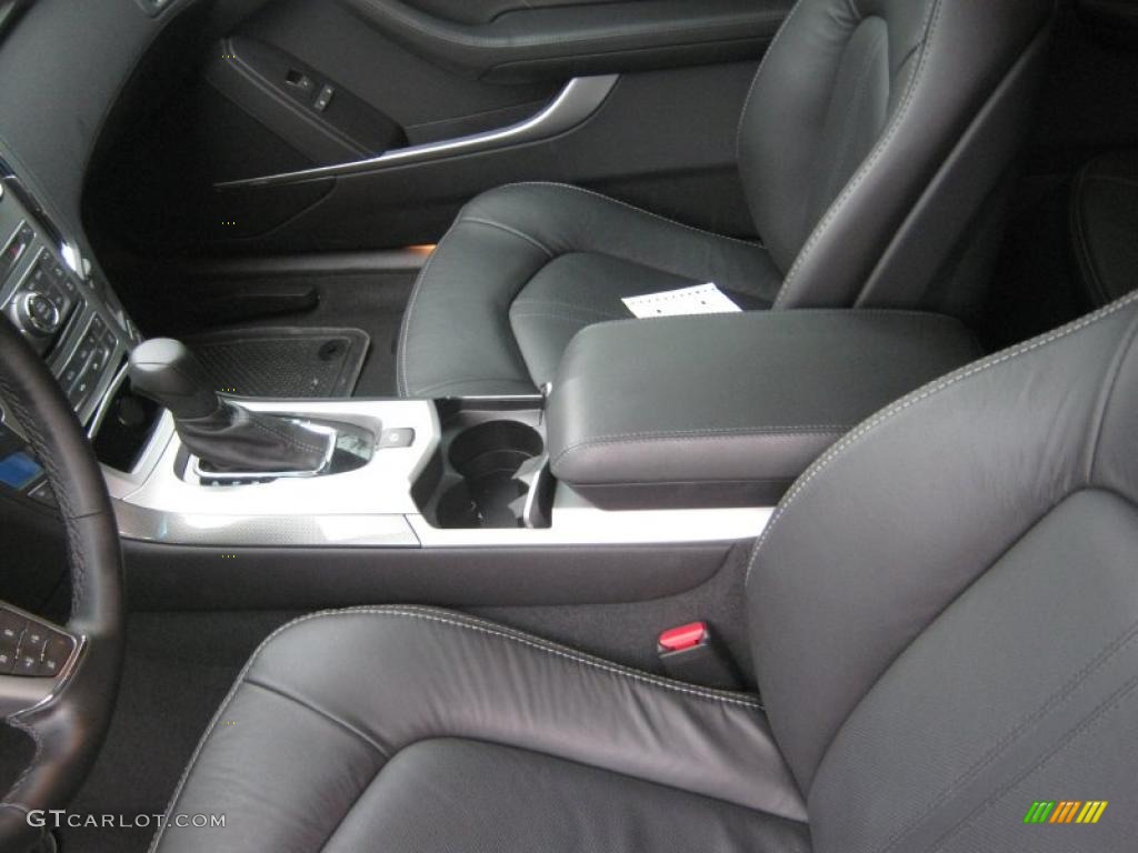 Ebony Interior 2011 Cadillac CTS Coupe Photo #39062339