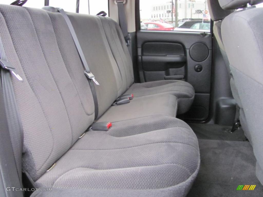 Dark Slate Gray Interior 2003 Dodge Ram 1500 SLT Quad Cab Photo #39062683