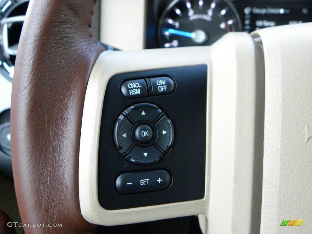 2011 Ford F350 Super Duty Lariat Crew Cab 4x4 Dually Controls Photo #39062787