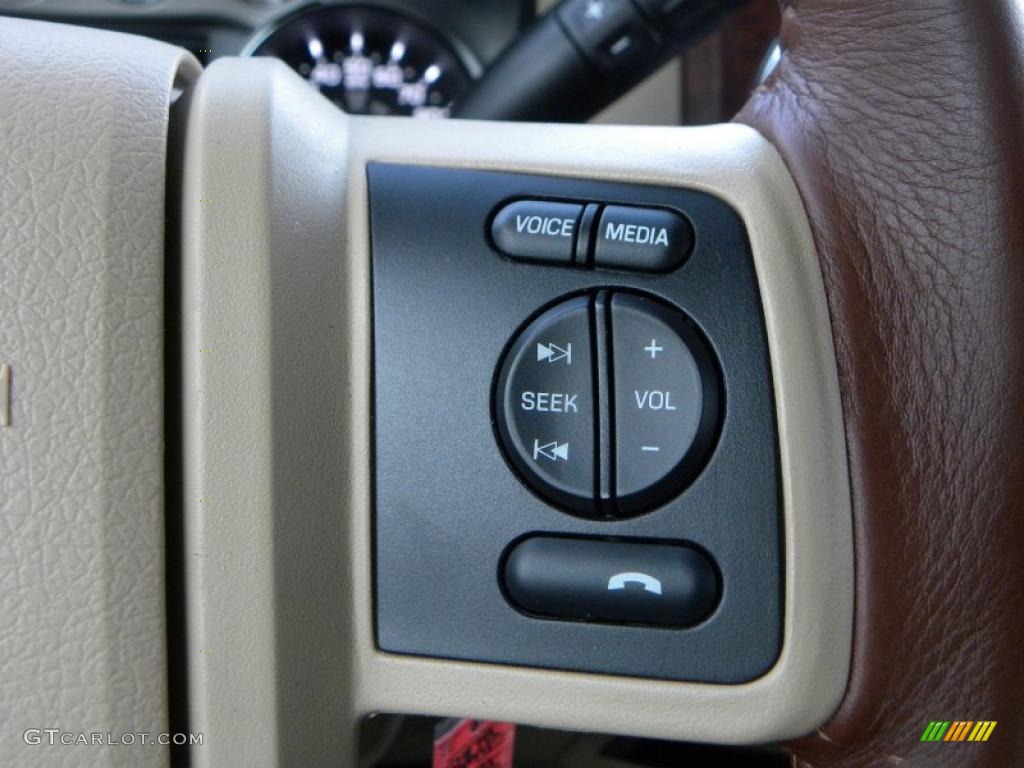 2011 Ford F350 Super Duty Lariat Crew Cab 4x4 Dually Controls Photo #39062803
