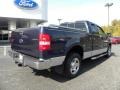 2004 True Blue Metallic Ford F150 XLT SuperCab  photo #3