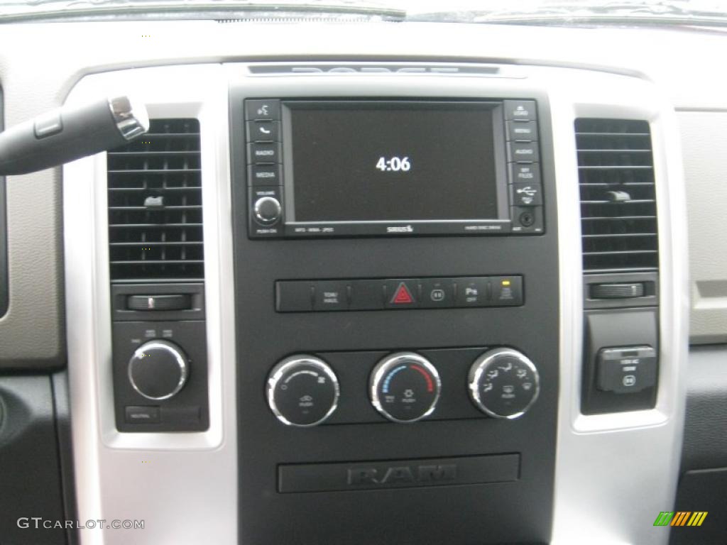 2010 Dodge Ram 2500 Big Horn Edition Mega Cab 4x4 Controls Photo #39063127