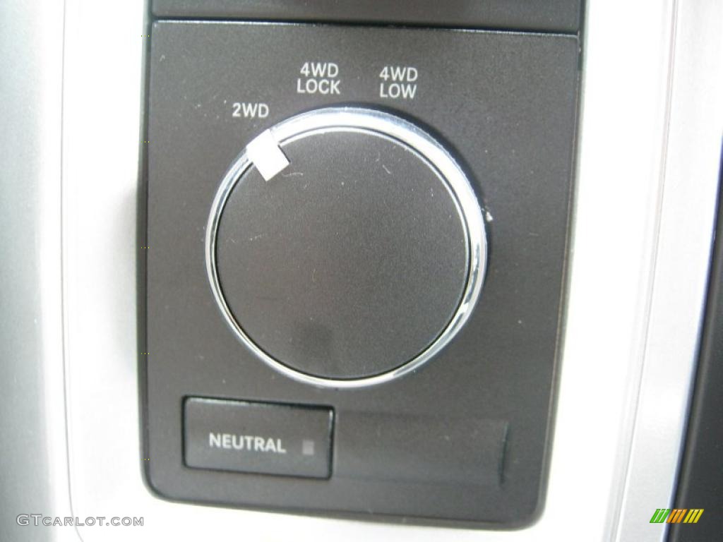2010 Dodge Ram 2500 Big Horn Edition Mega Cab 4x4 Controls Photo #39063427