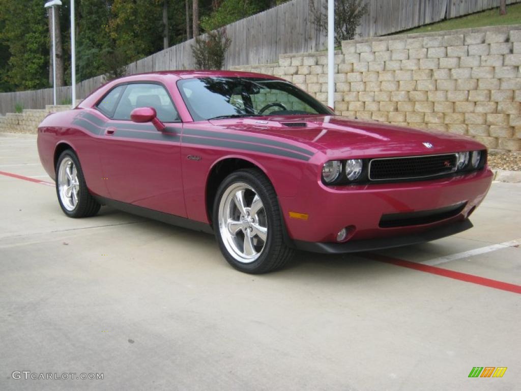 Furious Fuchsia 2010 Dodge Challenger R/T Classic Furious Fuchsia Edition Exterior Photo #39063859