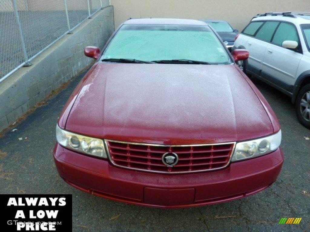2000 Seville STS - Crimson Pearl / Neutral Shale photo #2