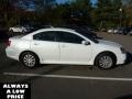 2010 Dover White Pearl Mitsubishi Galant FE  photo #2