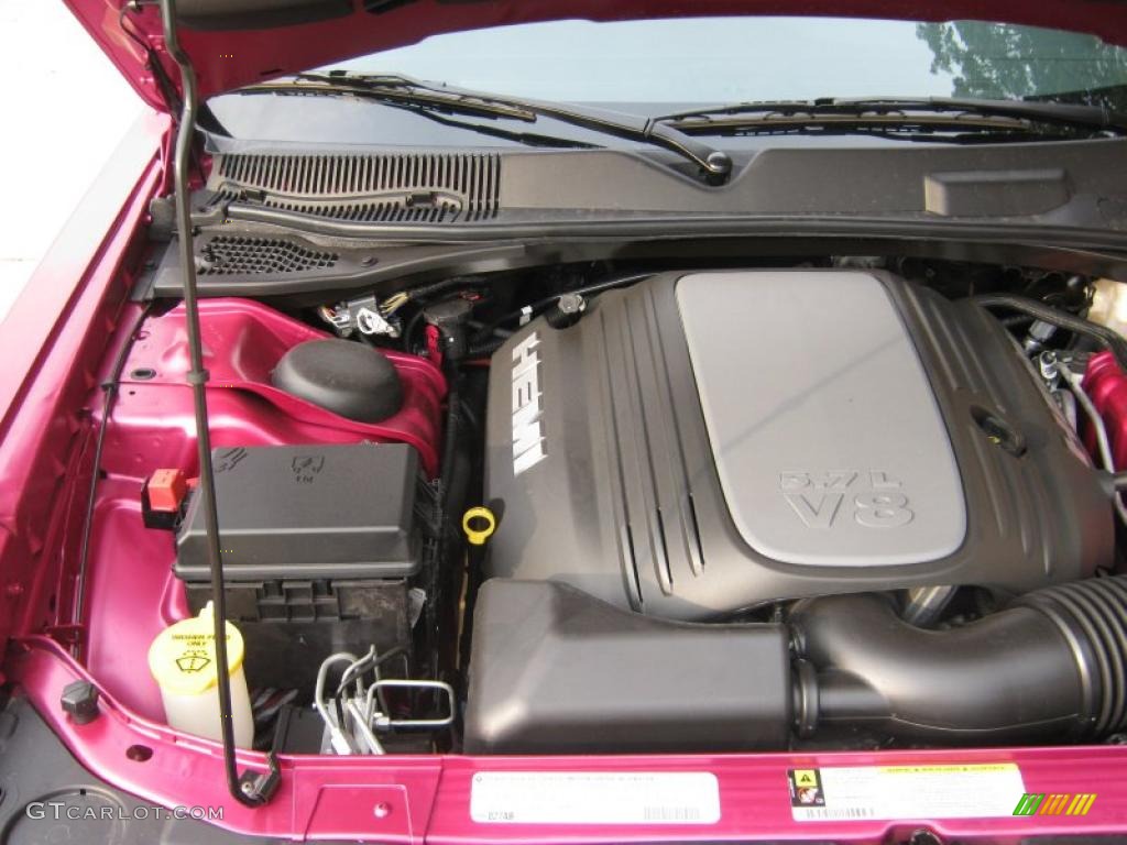 2010 Dodge Challenger R/T Classic Furious Fuchsia Edition 5.7 Liter HEMI OHV 16-Valve MDS VVT V8 Engine Photo #39064387