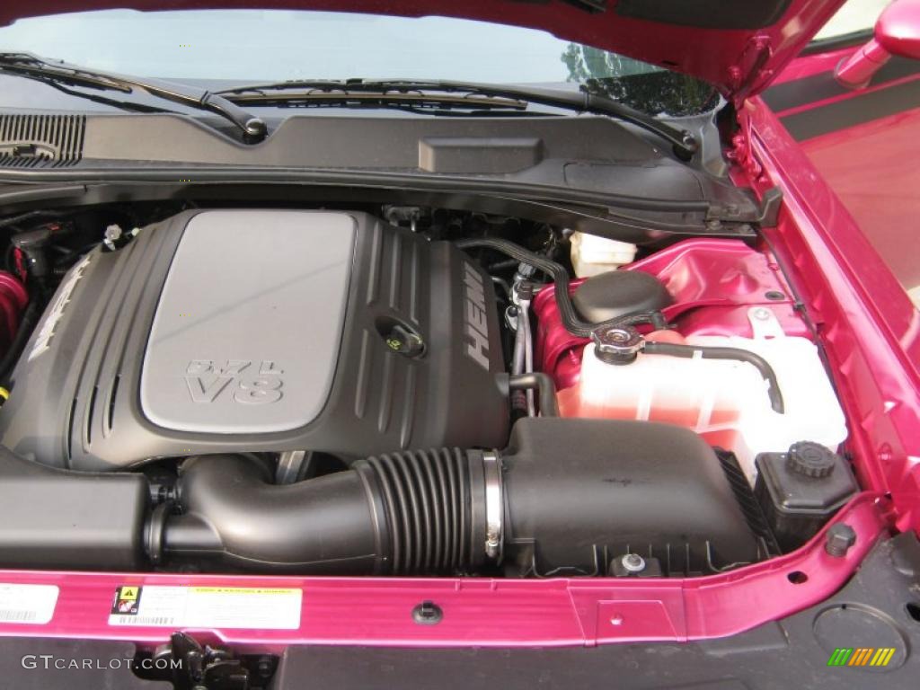 2010 Dodge Challenger R/T Classic Furious Fuchsia Edition 5.7 Liter HEMI OHV 16-Valve MDS VVT V8 Engine Photo #39064403