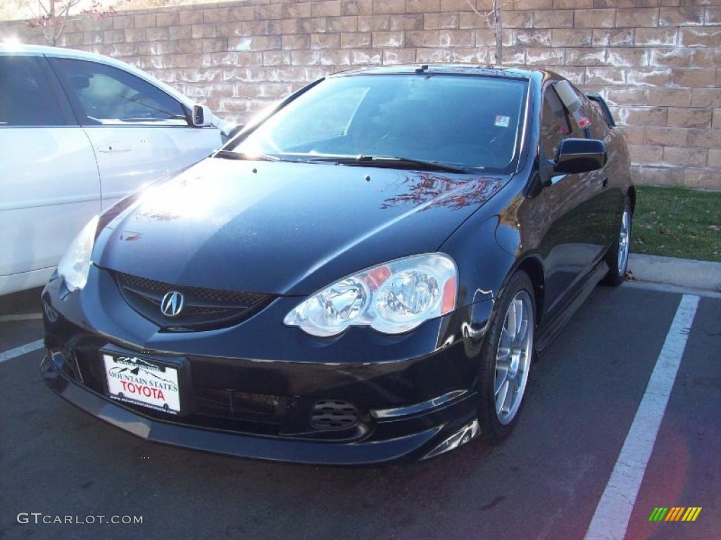 2004 RSX Type S Sports Coupe - Nighthawk Black Pearl / Ebony photo #1