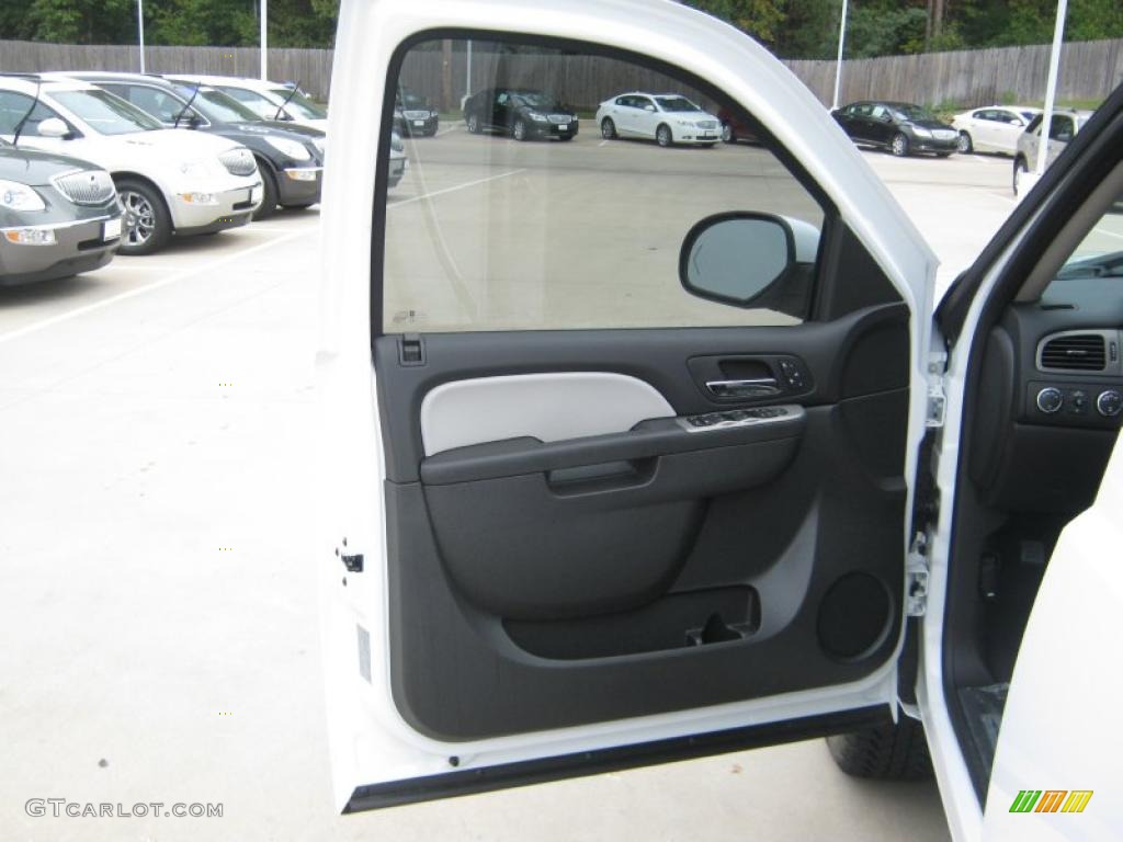 2011 GMC Sierra 1500 SLT All Terrain Crew Cab 4x4 Light Titanium/Ebony Door Panel Photo #39064823