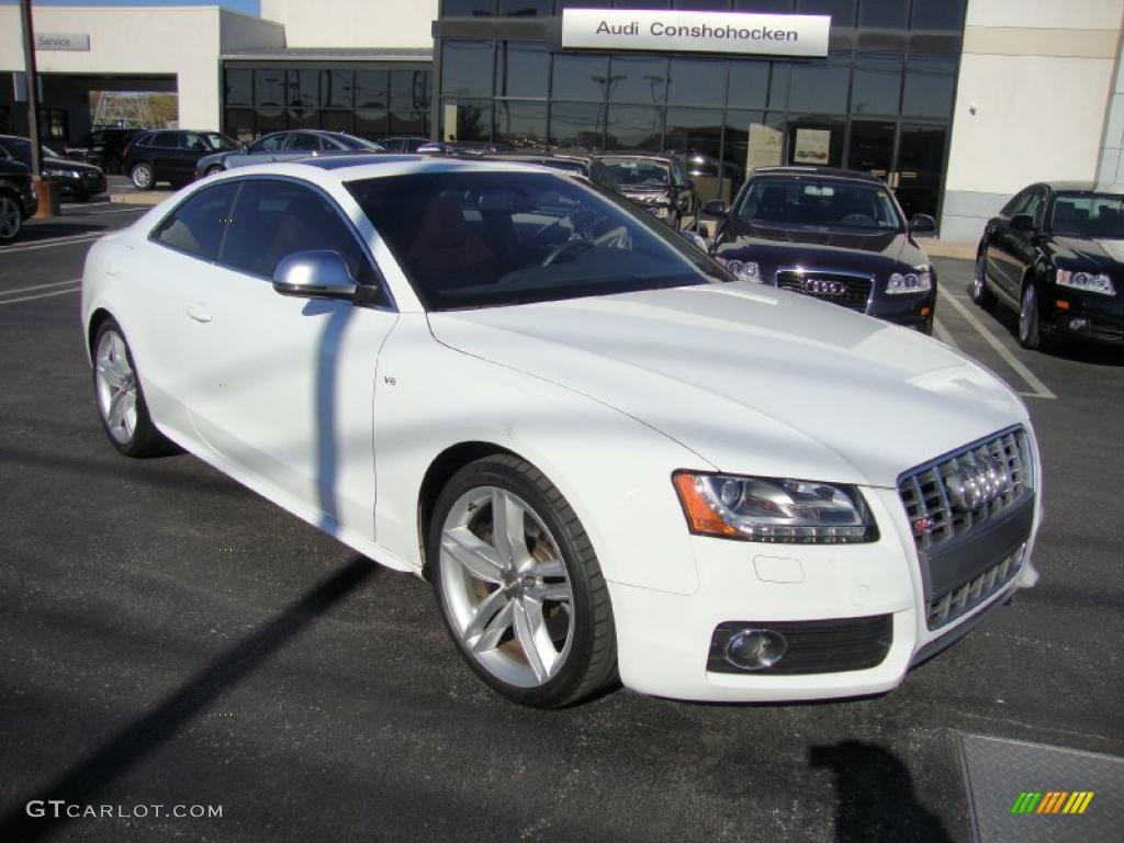 Ibis White 2008 Audi S5 4.2 quattro Exterior Photo #39066079