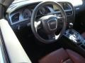 2008 Audi S5 Tuscan Brown Interior Steering Wheel Photo