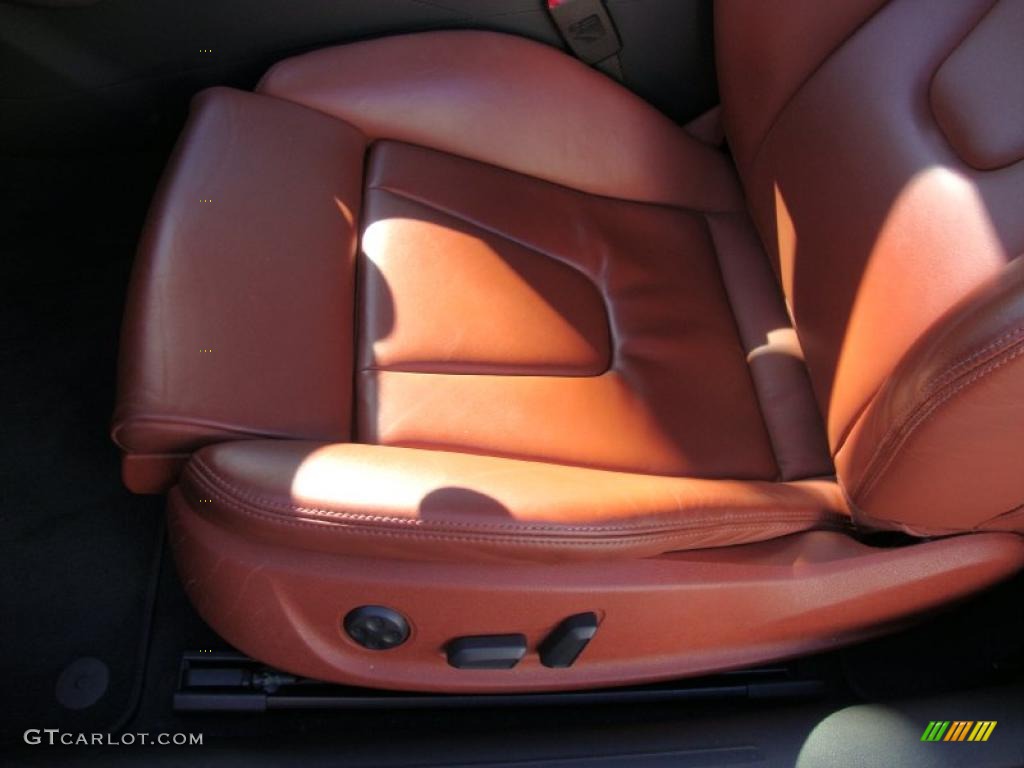 Tuscan Brown Interior 2008 Audi S5 4.2 quattro Photo #39066259
