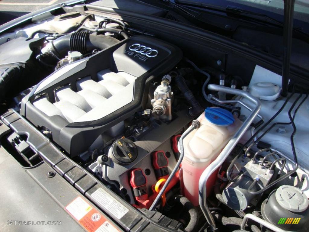 2008 Audi S5 4.2 quattro 4.2 Liter FSI DOHC 32-Valve VVT V8 Engine Photo #39066427