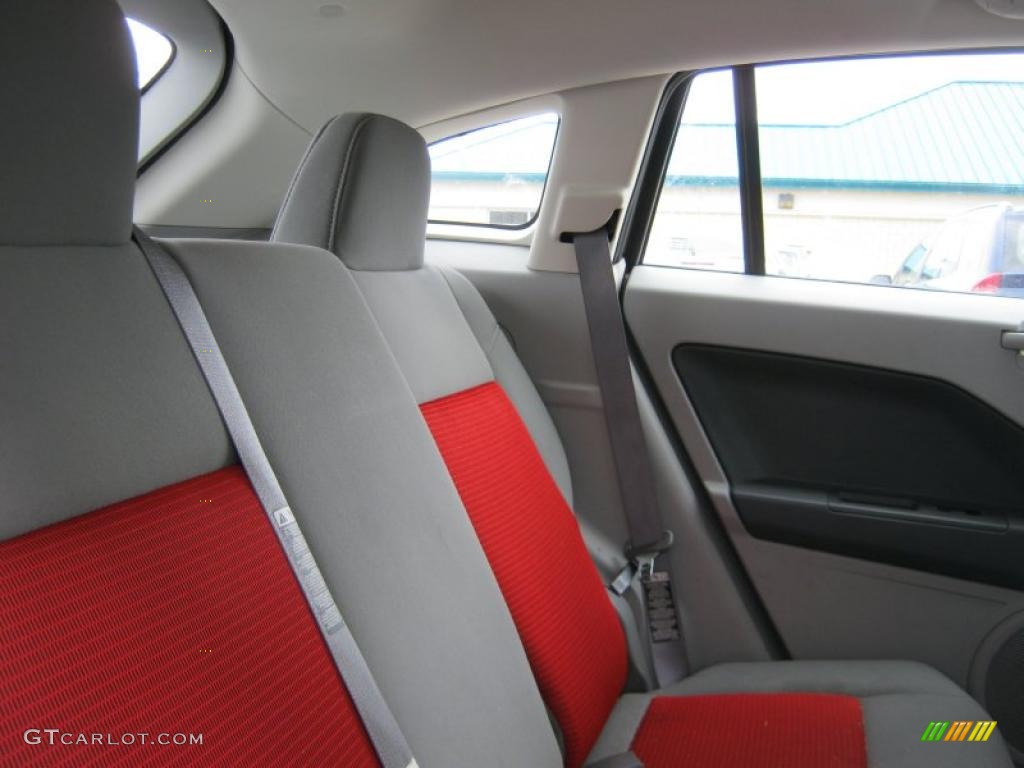 Pastel Slate Gray/Red Interior 2007 Dodge Caliber SXT Photo #39066815