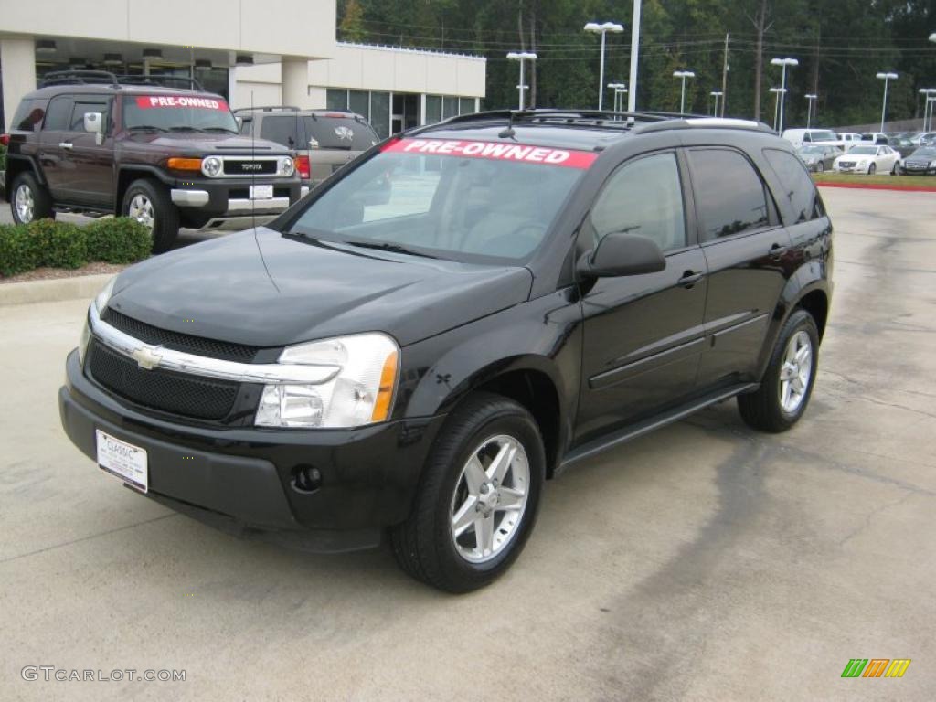 2005 Equinox LT - Black / Light Cashmere photo #1