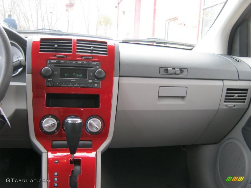 2007 Dodge Caliber Sxt Pastel Slate Gray Red Dashboard Photo