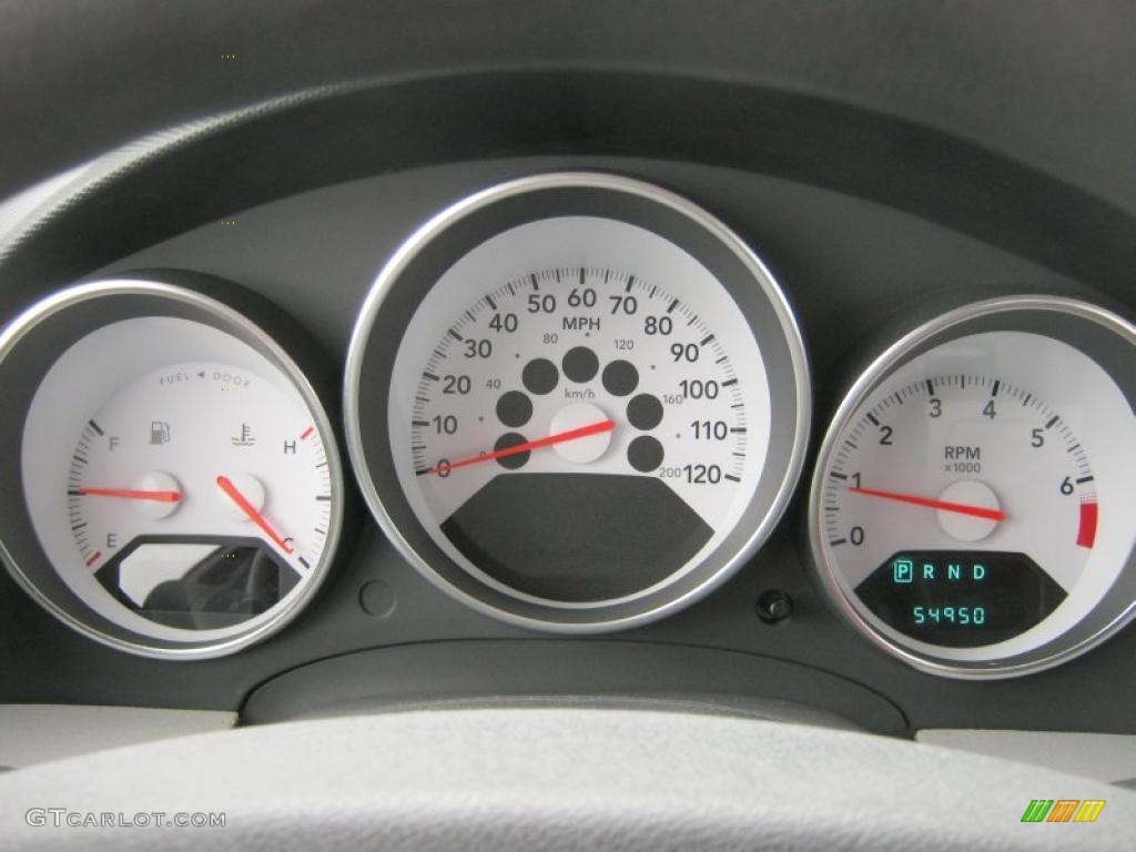 2007 Dodge Caliber SXT Gauges Photo #39067083