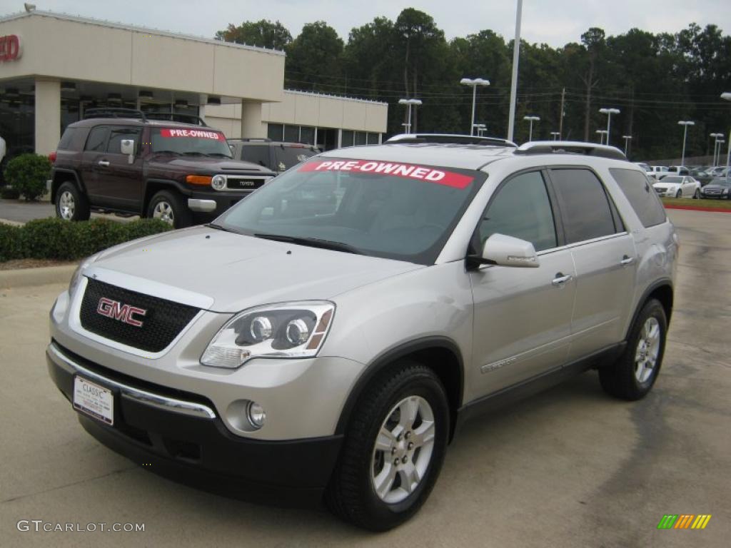 2007 Acadia SLT - Liquid Silver Metallic / Titanium photo #1
