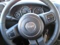 Black 2011 Jeep Wrangler Unlimited Sport 4x4 Steering Wheel