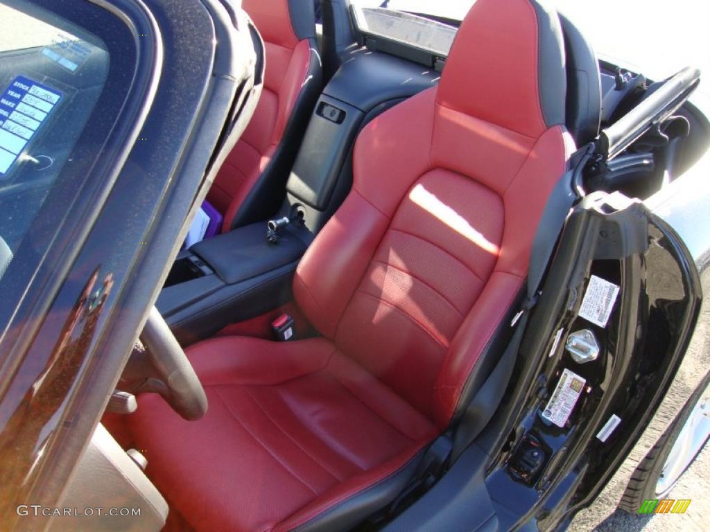 Red Interior 2008 Honda S2000 Roadster Photo #39068473