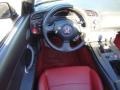 2008 Honda S2000 Red Interior Steering Wheel Photo
