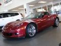 Crystal Red Metallic 2010 Chevrolet Corvette Grand Sport Coupe Exterior