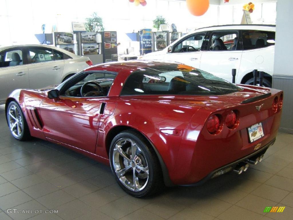 Crystal Red Metallic 2010 Chevrolet Corvette Grand Sport Coupe Exterior Photo #39069043