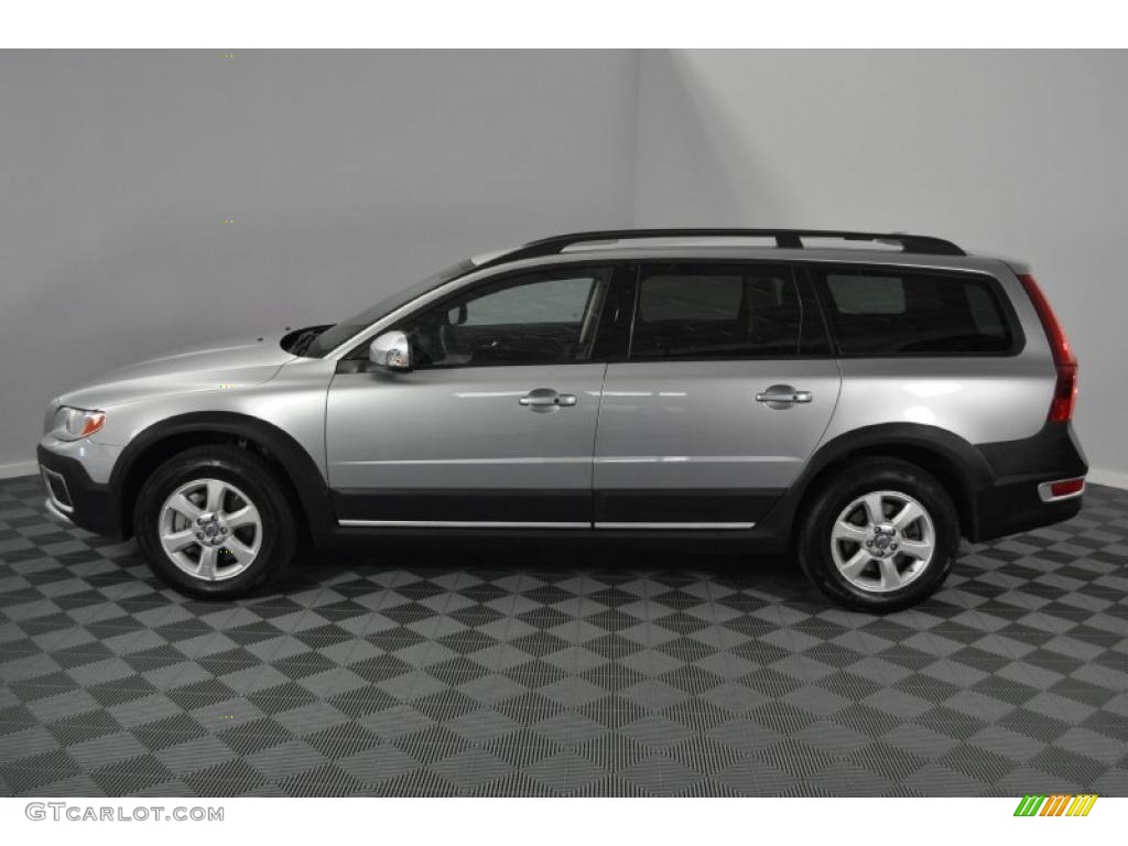 2008 XC70 AWD - Electric Silver Metallic / Anthracite Black photo #2