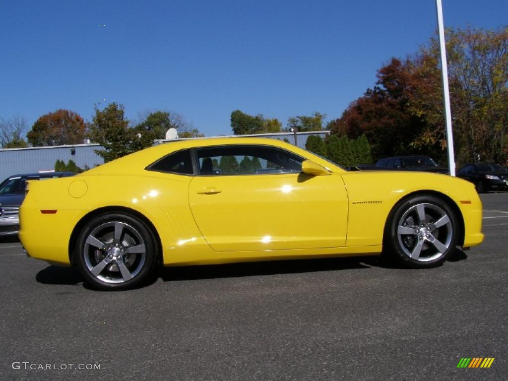 Rally Yellow 2011 Chevrolet Camaro SS/RS Coupe Exterior Photo #39069567