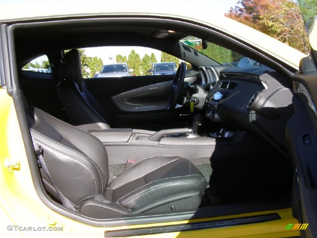 Black Interior 2011 Chevrolet Camaro SS/RS Coupe Photo #39069641