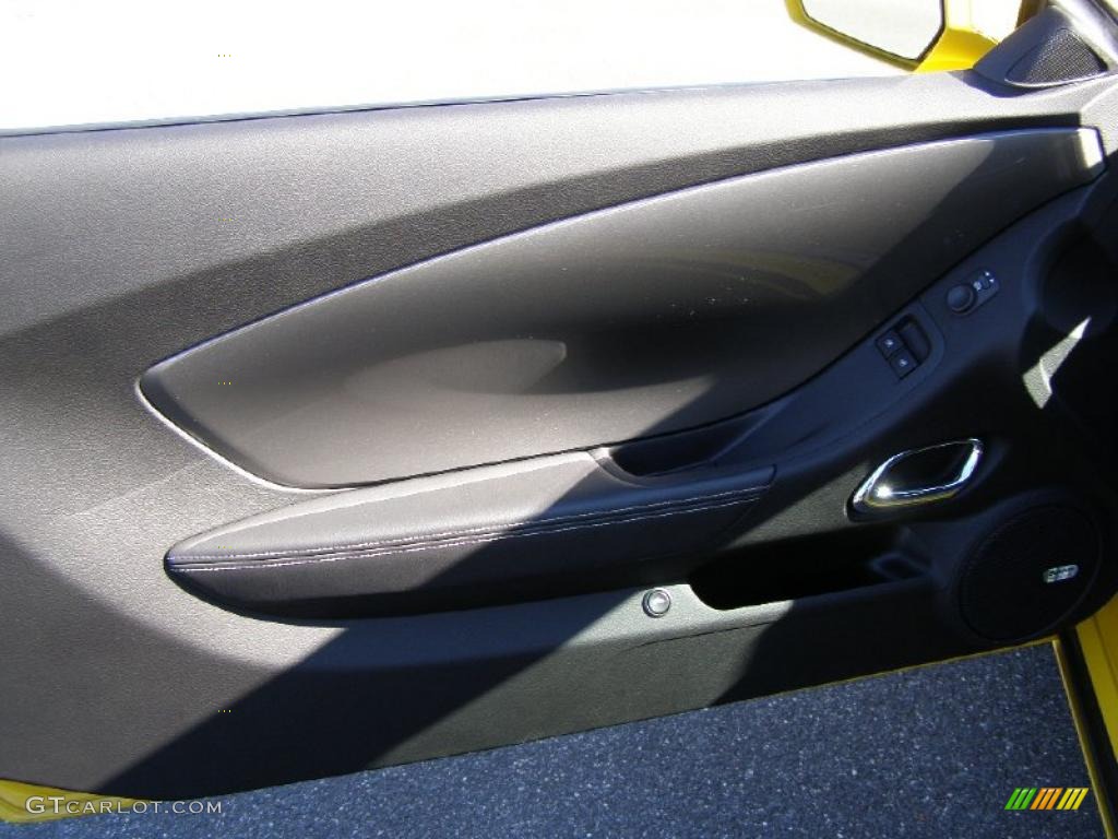 2011 Chevrolet Camaro SS/RS Coupe Black Door Panel Photo #39069667