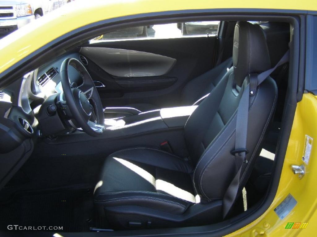 Black Interior 2011 Chevrolet Camaro SS/RS Coupe Photo #39069683