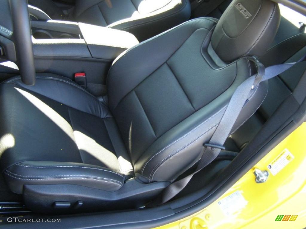 Black Interior 2011 Chevrolet Camaro SS/RS Coupe Photo #39069699