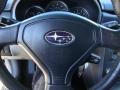 2007 Subaru Forester Anthracite Black Interior Steering Wheel Photo