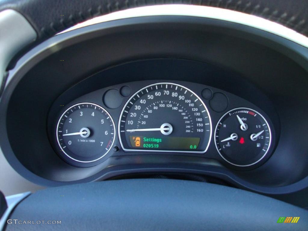 2008 Saab 9-3 Aero Convertible Gauges Photo #39070502