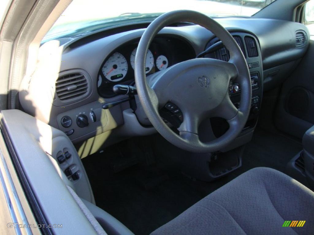 2001 Grand Caravan Sport - Patriot Blue Pearlcoat / Sandstone photo #10