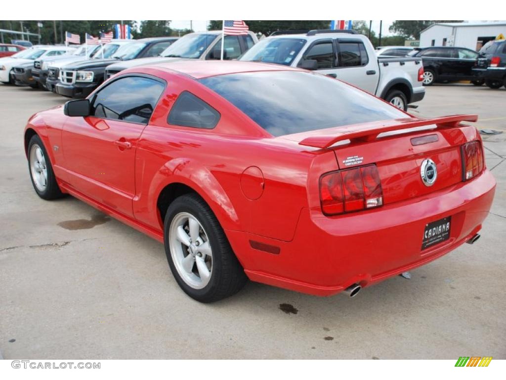 Torch Red 2008 Ford Mustang GT Premium Coupe Exterior Photo #39070988