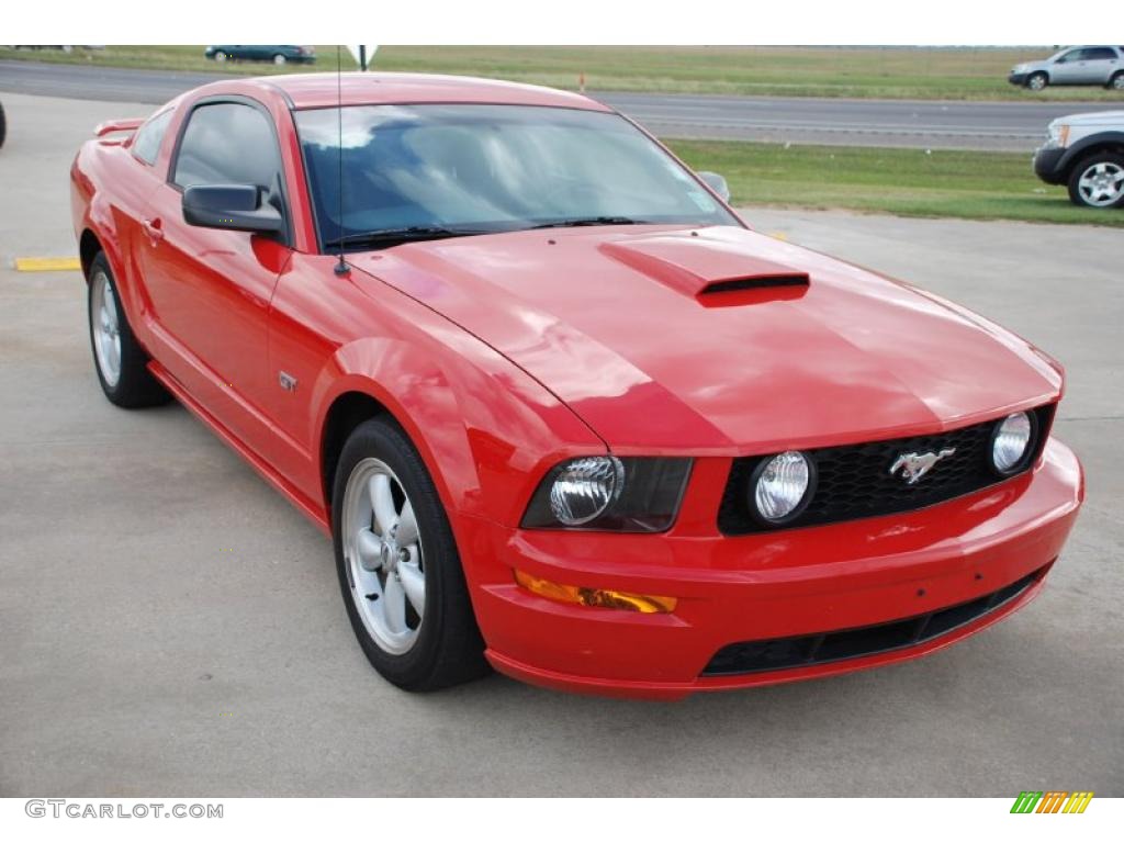 Torch Red 2008 Ford Mustang GT Premium Coupe Exterior Photo #39071036