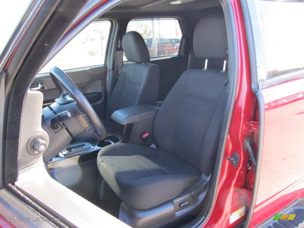 Charcoal Interior 2009 Ford Escape XLT Sport 4WD Photo #39072203