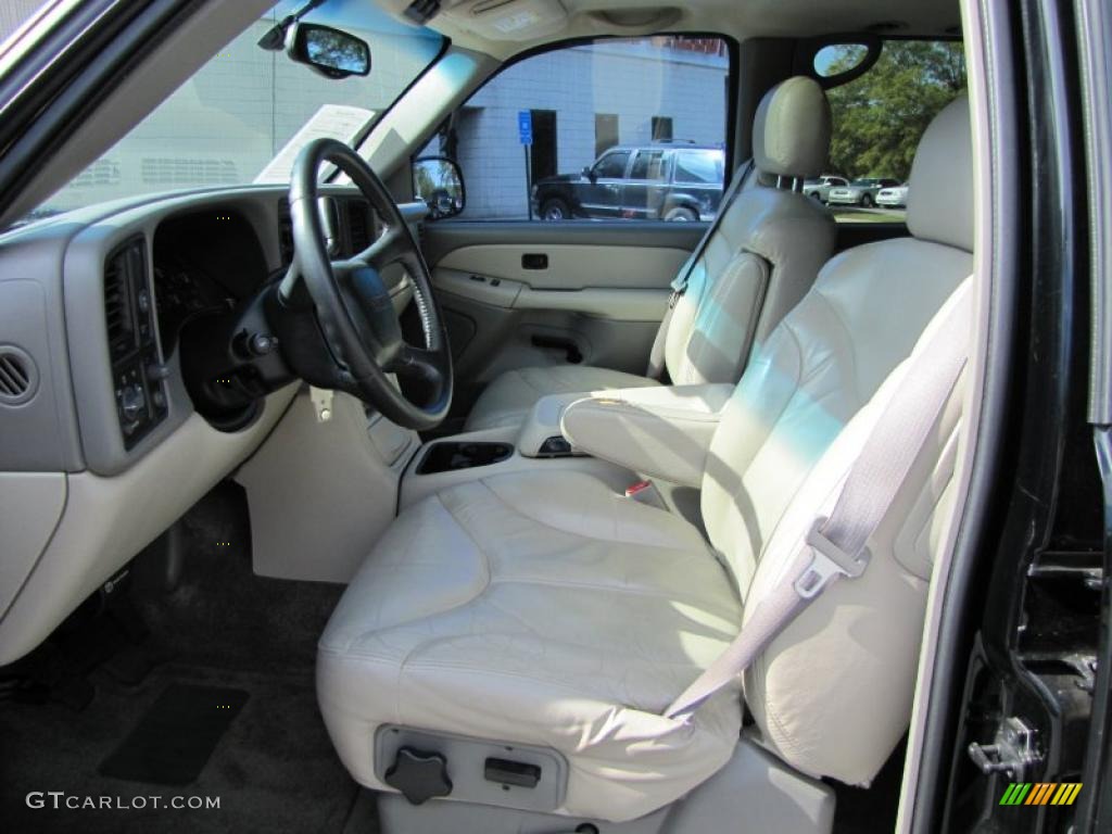 Neutral/Shale Interior 2002 GMC Yukon SLT Photo #39072883