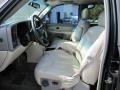 Neutral/Shale 2002 GMC Yukon SLT Interior Color