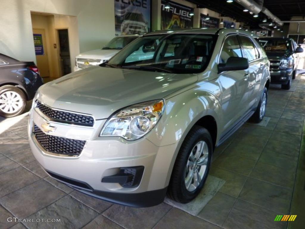 Silver Ice Metallic 2010 Chevrolet Equinox LT AWD Exterior Photo #39073099