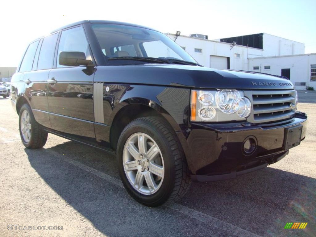 2007 Range Rover HSE - Java Black Pearl / Sand/Jet photo #5